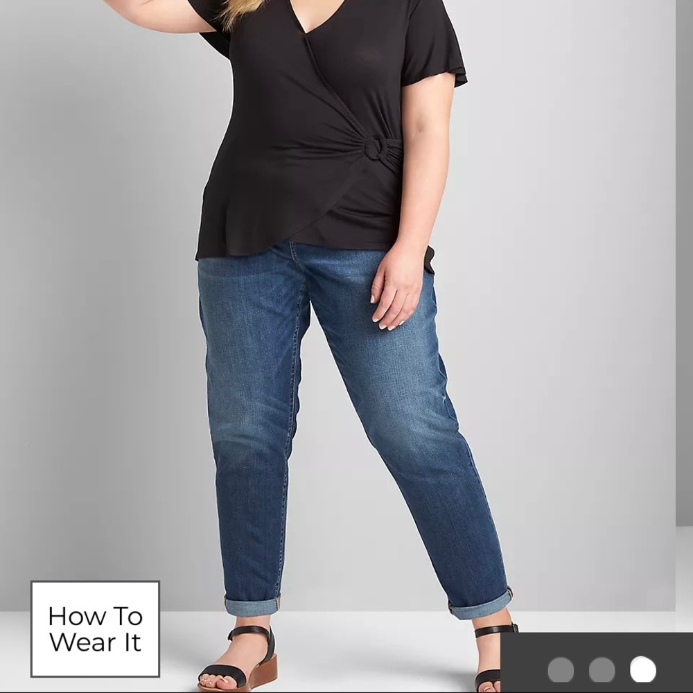 Lane Bryant Boyfriend Jean
